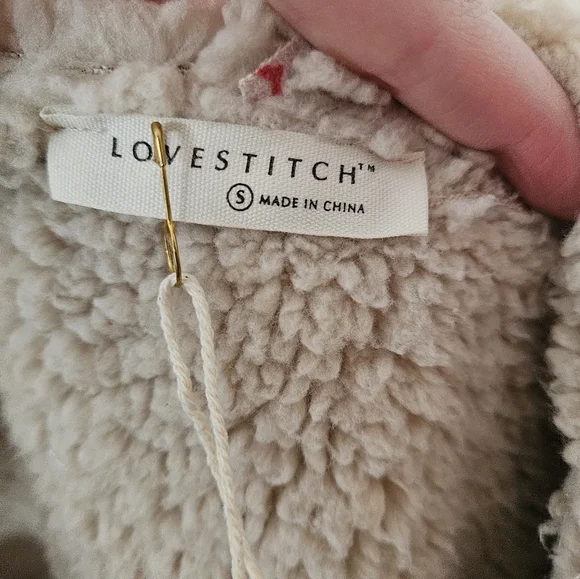 NWT Floral Hooded Jacket with Sherpa Lining - Picture 8 of 12